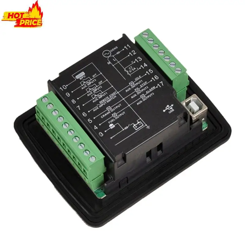 Intelligent Fuels Generator Controllers Auto Start Stop Function USB PC connection
Intelligent Fuels Generator Controllers Auto Start Stop Function USB PC connection