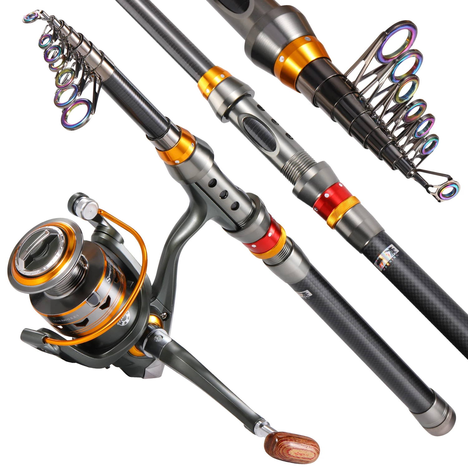 Телескопическая удочка Sougayilang 1,8-3,6 м и колесо для рыболовной катушки 11BB, портативная дорожная удочка, комбинированная спиннинговая удочка
Телескопическая удочка Sougayilang 1,8-3,6 м и колесо для рыболовной катушки 11BB, портативная дорожная удочка, комбинированная спиннинговая удочка