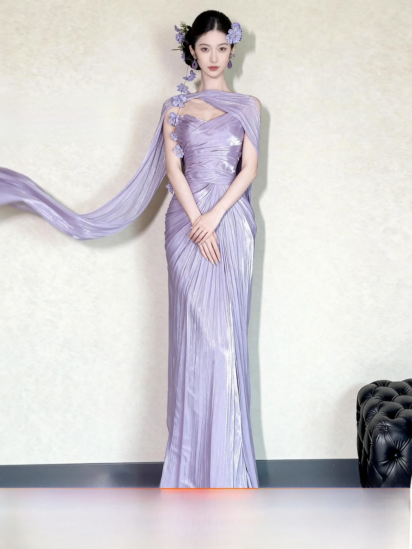 Elegant Purple Satin Evening Dress with Bridesmaid Dresses for Wedding Reception Guest Hostess Long Gown with No Sleeve
Elegant Purple Satin Evening Dress with Bridesmaid Dresses for Wedding Reception Guest Hostess Long Gown with No Sleeve