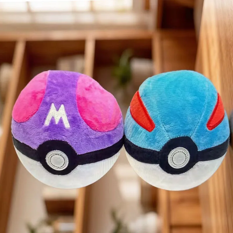 Master Ball Great Ball Ultra Ball Poké Ball Plush Toys Soft Stuffed Animals Cartoon Backpack Pendant Decoration Toy Birthday
Master Ball Great Ball Ultra Ball Poké Ball Plush Toys Soft Stuffed Animals Cartoon Backpack Pendant Decoration Toy Birthday