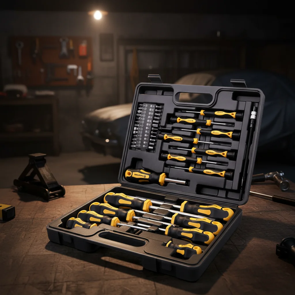 43Pcs Magnetic Screwdriver Set Phillips Slotted Hex Multifunction Tool Kit With Durable Case For Home Electronics Repair
43Pcs Magnetic Screwdriver Set Phillips Slotted Hex Multifunction Tool Kit With Durable Case For Home Electronics Repair