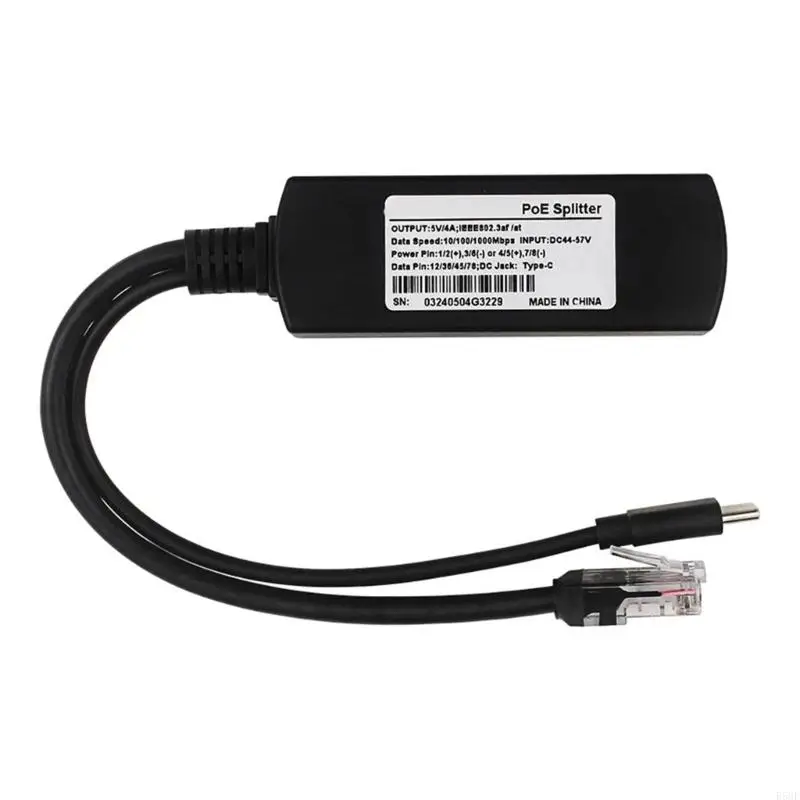 R58F 10/100/1000 Мбит -стена USB Typec Active POE Splitters 5V IEEE802.3AF Power Over Ethernets
R58F 10/100/1000 Мбит -стена USB Typec Active POE Splitters 5V IEEE802.3AF Power Over Ethernets