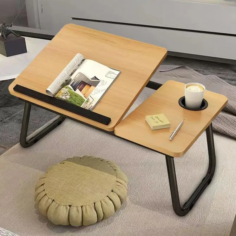 Bed Computer Desk Ajustable Small Table Portable Home Learning Desk Foldable Dormitory Student Table Laptop Desk With Cup Holder
Bed Computer Desk Ajustable Small Table Portable Home Learning Desk Foldable Dormitory Student Table Laptop Desk With Cup Holder