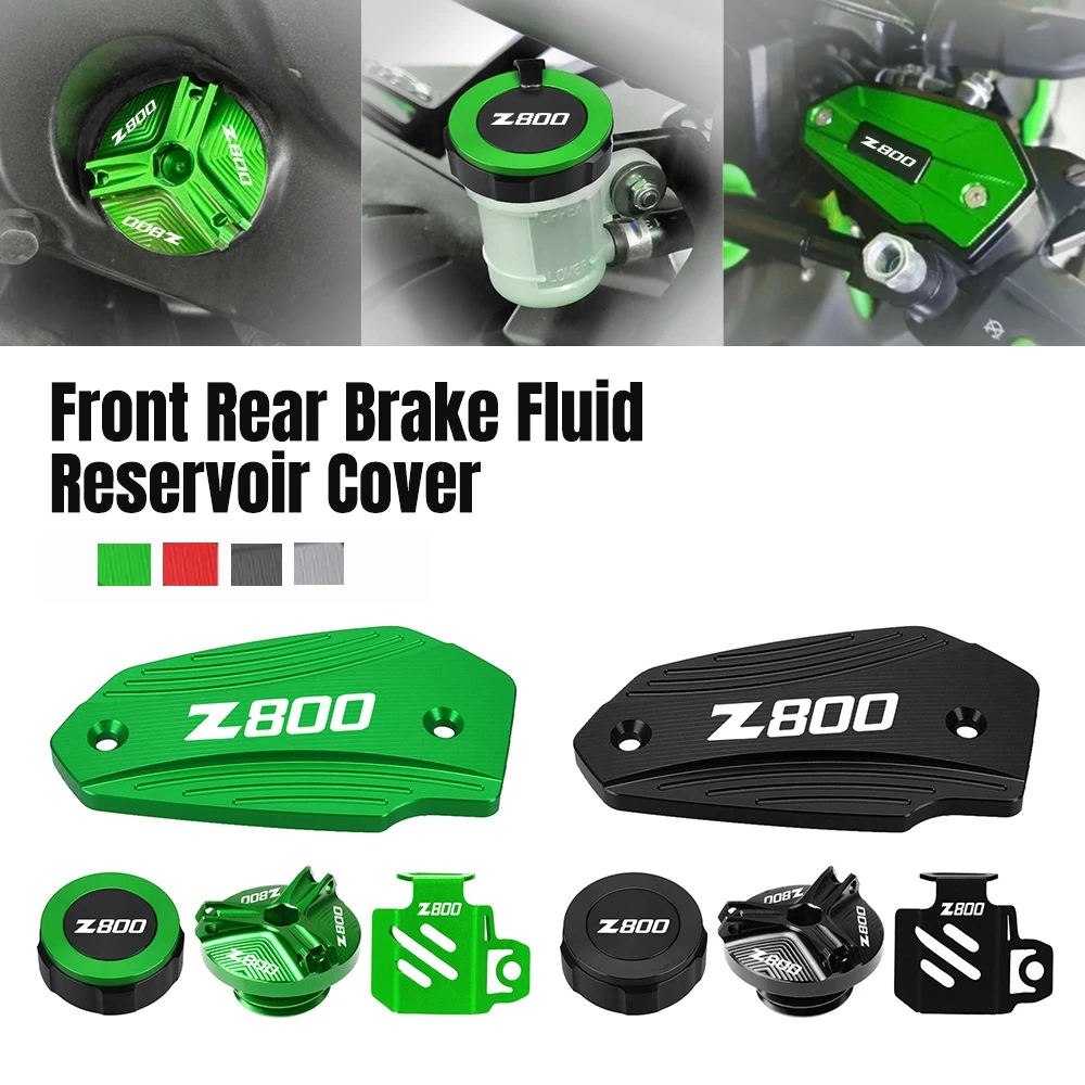 Motorcycle Accessories Front Rear Brake Reservoir Guard Engine Oil Filler Cap Protector For KAWASAKI Z800 2013 2014 2015 2016
Motorcycle Accessories Front Rear Brake Reservoir Guard Engine Oil Filler Cap Protector For KAWASAKI Z800 2013 2014 2015 2016