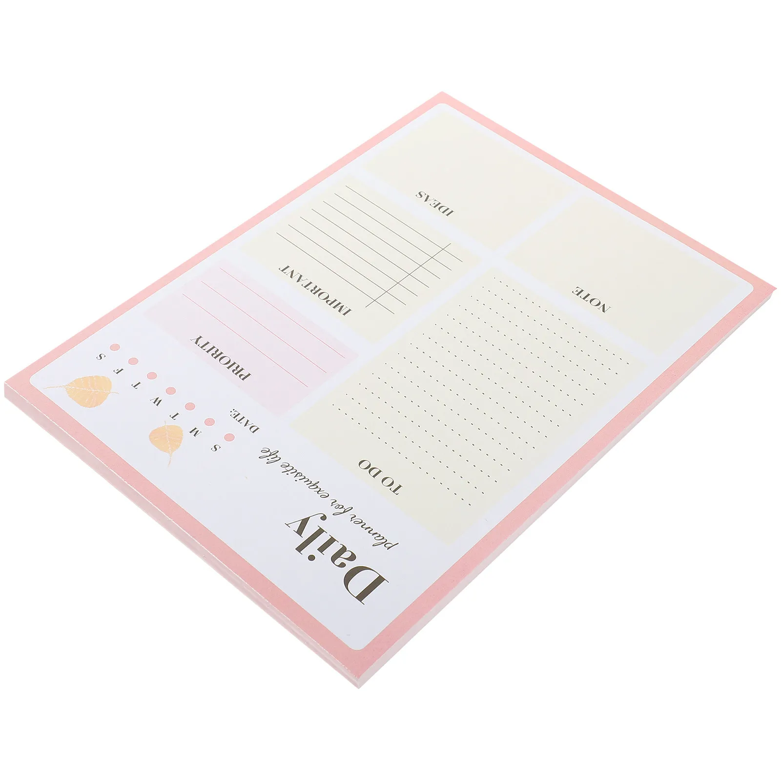 Study Notepad Daily Planner Reliable Material to Do List Notebook Work School Schedule Pad Homeschool Organizer
Study Notepad Daily Planner Reliable Material to Do List Notebook Work School Schedule Pad Homeschool Organizer