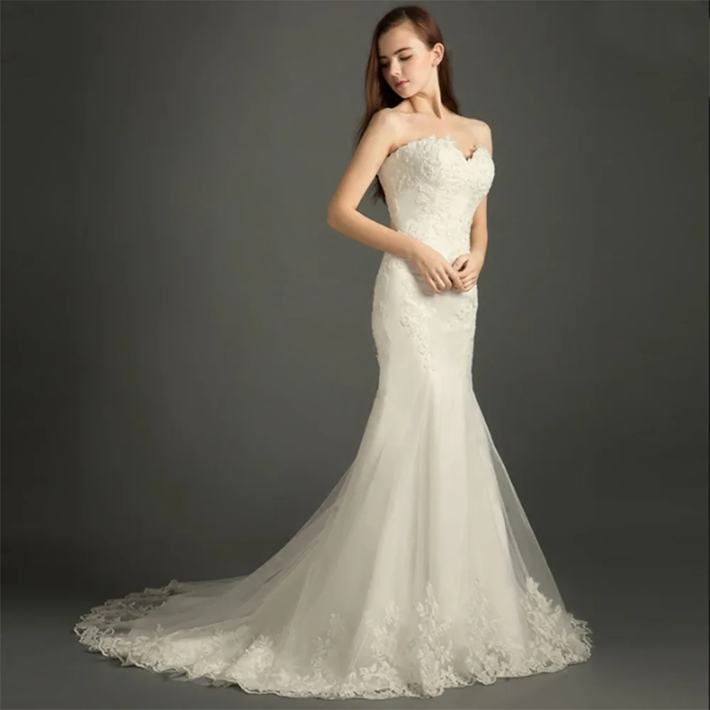 2024 New White Simple Boho Style Mermaid Luxurious Wedding Dresses For Women Embroidery Sleeveless Floor Length Dress
2024 New White Simple Boho Style Mermaid Luxurious Wedding Dresses For Women Embroidery Sleeveless Floor Length Dress