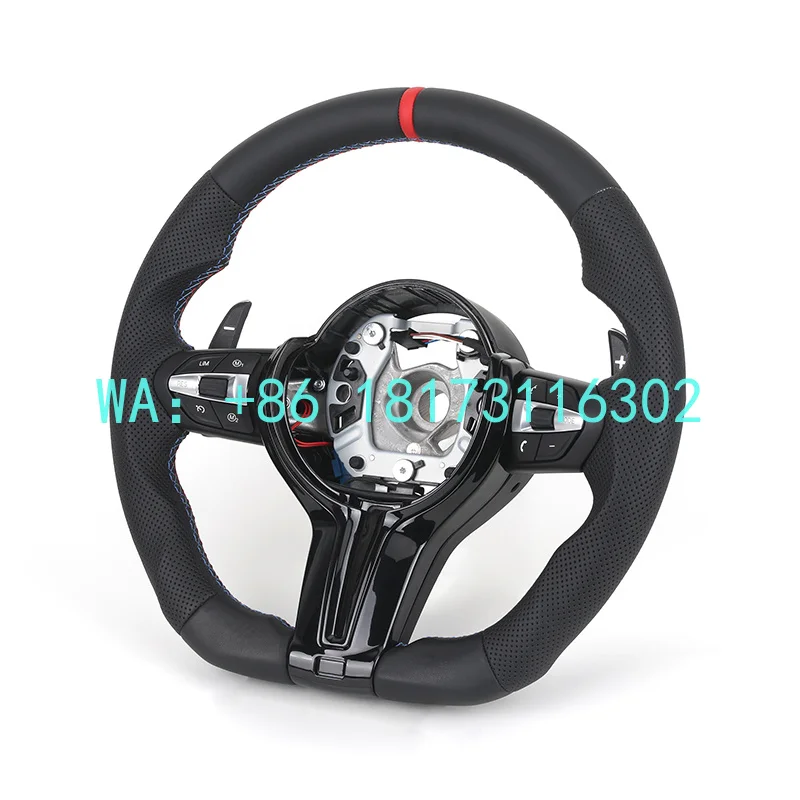 China Plant 2026 With Piano Black Trim Flat Bottom Half Leather M Sport Steering Wheel F10 F20 F30 M3 F80 M4 F82 M5 F90
China Plant 2026 With Piano Black Trim Flat Bottom Half Leather M Sport Steering Wheel F10 F20 F30 M3 F80 M4 F82 M5 F90