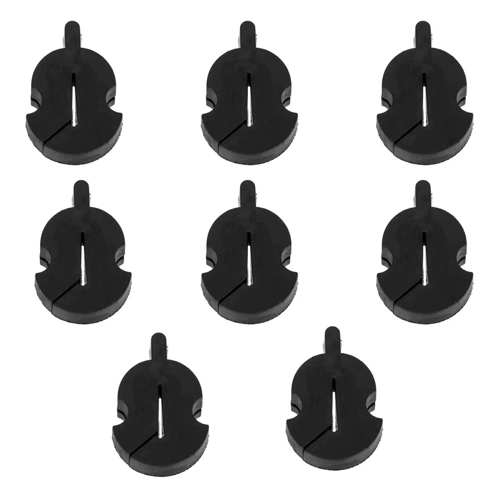 8 Pcs Violin Mute Rubber Sound Dampener for Beginners Black Practice Accessories Reduces Volume Without Damaging Bridge for Home
8 Pcs Violin Mute Rubber Sound Dampener for Beginners Black Practice Accessories Reduces Volume Without Damaging Bridge for Home