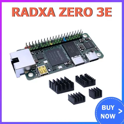 Radxa ZERO 3E 1GB 2GB 4GB RAM Rockchip RK3566 4-core CPU SBC Single Board Computer