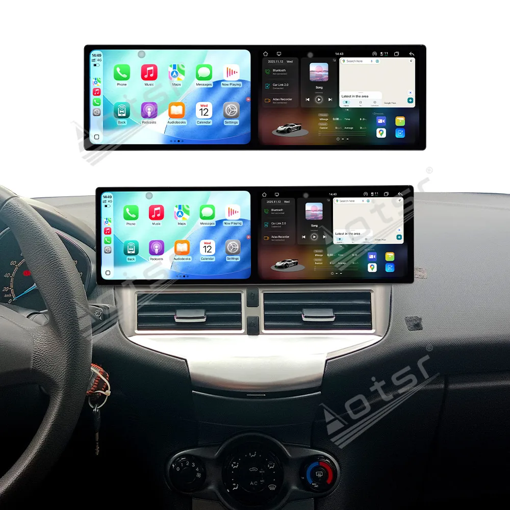 9.1 Inch Dual Screen Car Radio For Ford Fiesta 2009-2014 Car Multimedia Video Player Stereo GPS Navigation Carplay Head Unit 4G
9.1 Inch Dual Screen Car Radio For Ford Fiesta 2009-2014 Car Multimedia Video Player Stereo GPS Navigation Carplay Head Unit 4G