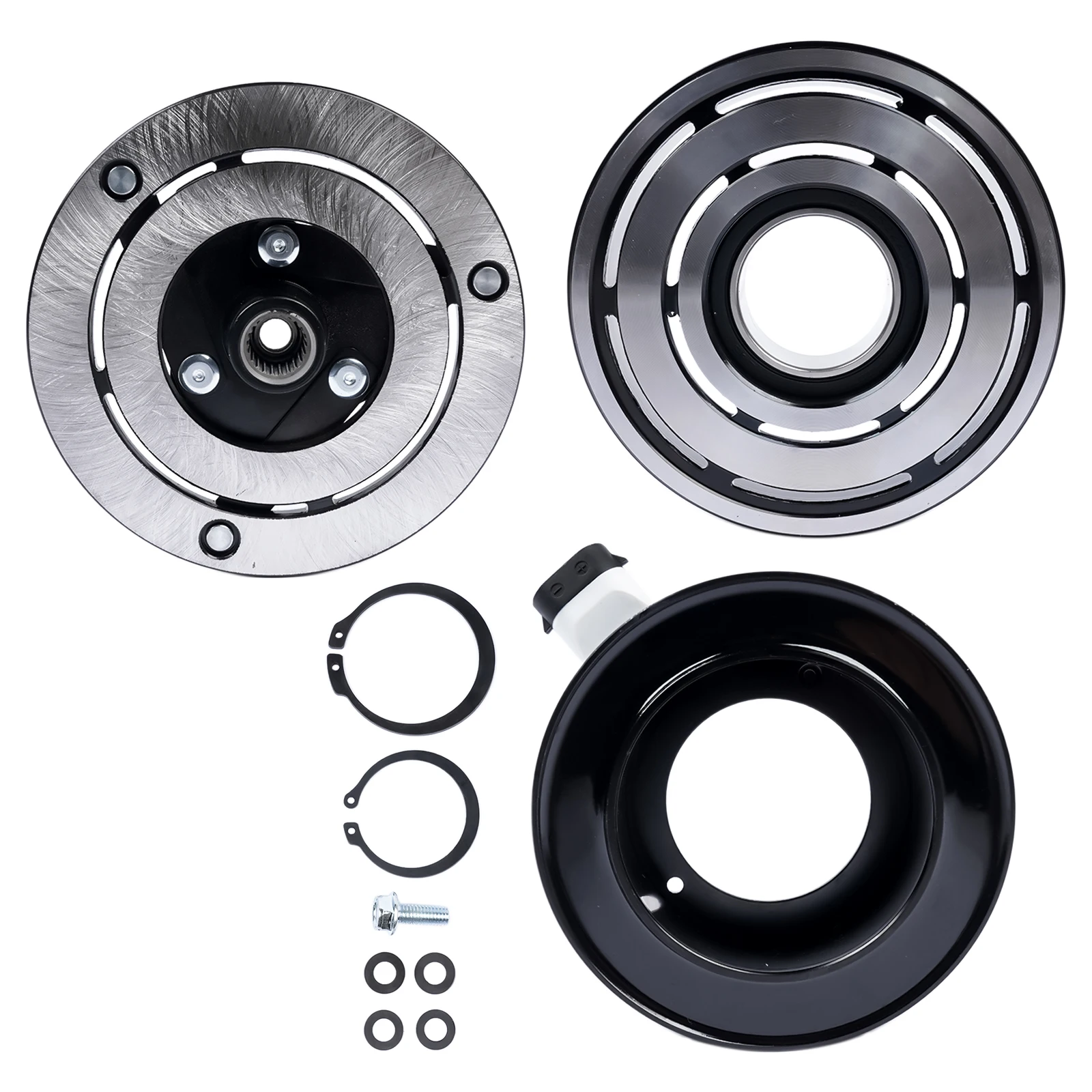 AC Compressor Clutch Kit for Chevy Malibu 2006 Impala 2006-2011 Monte Carlo 2006-2007 Pontiac G6 2006 V6 3.5L 3.9L 9
AC Compressor Clutch Kit for Chevy Malibu 2006 Impala 2006-2011 Monte Carlo 2006-2007 Pontiac G6 2006 V6 3.5L 3.9L 9