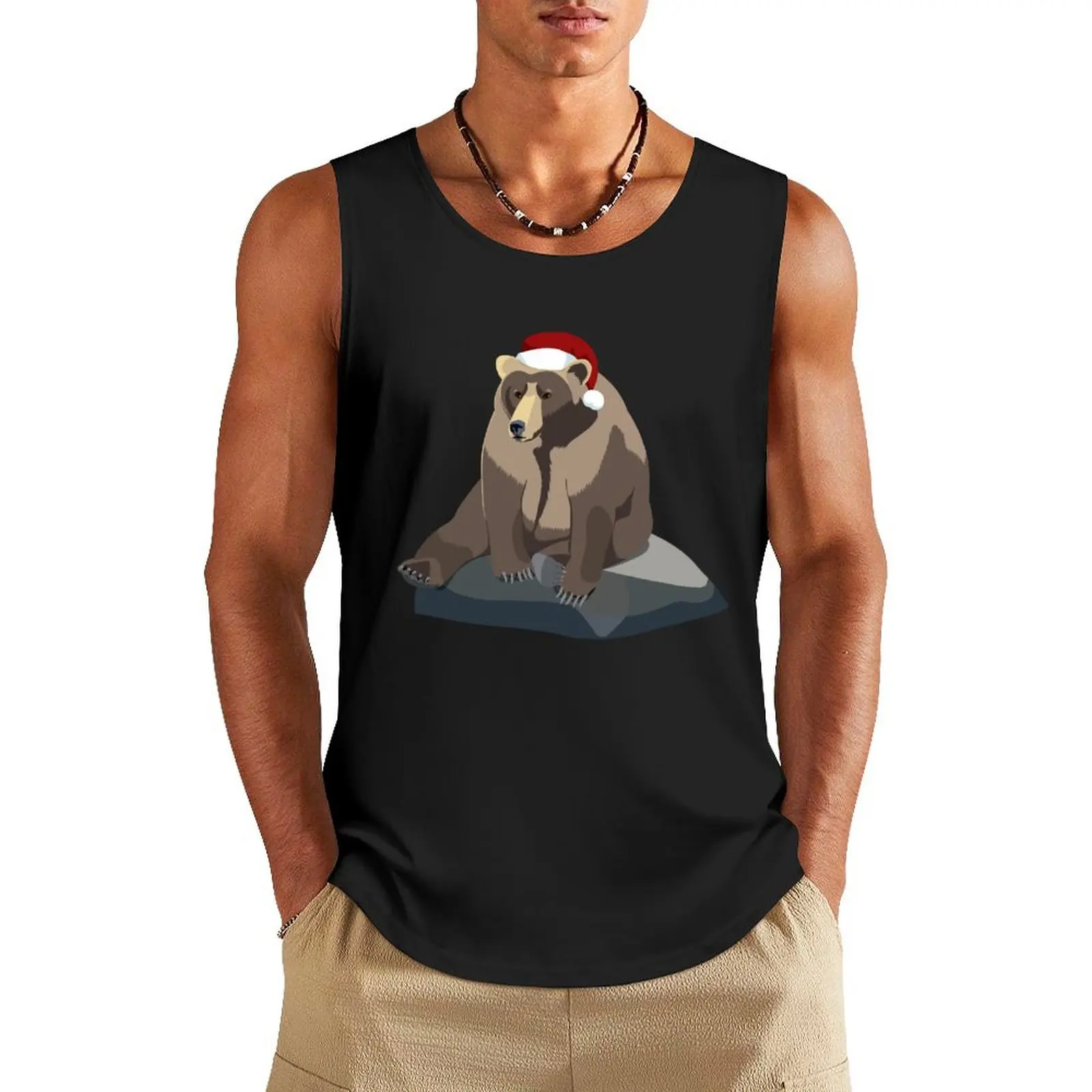 Waiting for Santa Tank Top Gym man gym Men's t-shirts cute tops plain t-shirt
Waiting for Santa Tank Top Gym man gym Men's t-shirts cute tops plain t-shirt
