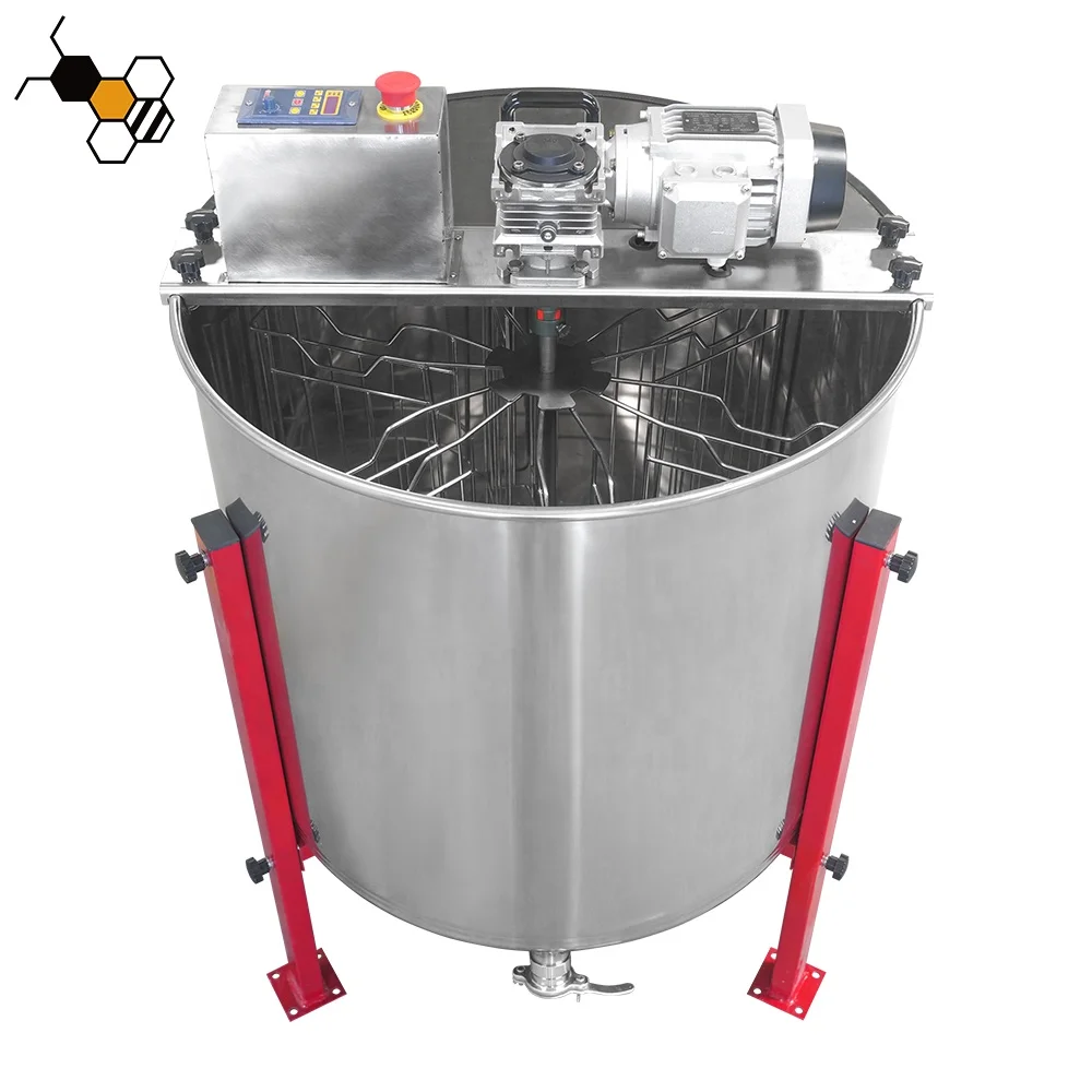 For Extractor De Miel Automatic Centrifugal Stainless Steel Reversible 6 Frame Radial Electric Honey Extractor
For Extractor De Miel Automatic Centrifugal Stainless Steel Reversible 6 Frame Radial Electric Honey Extractor