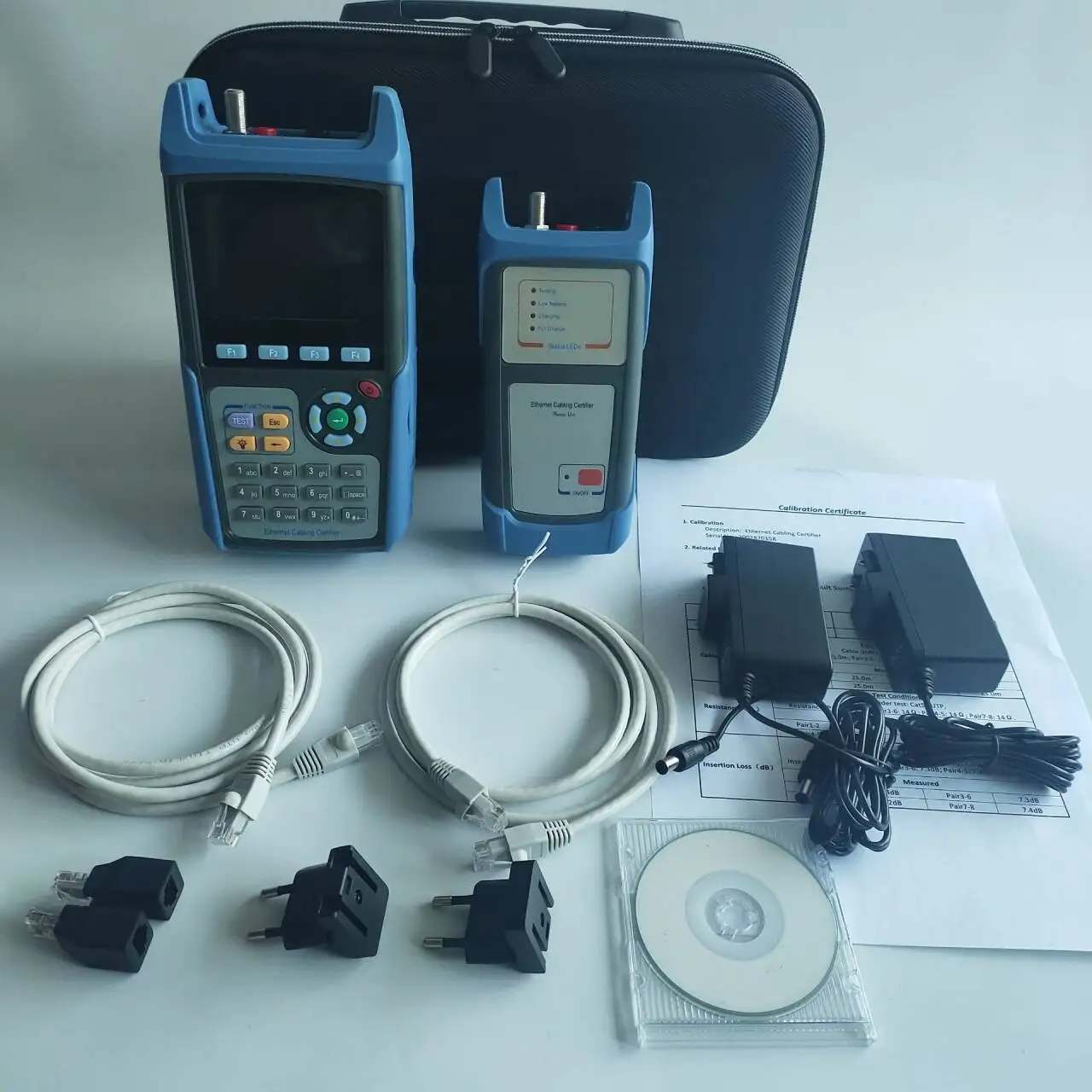 Тестер Ethernet-кабелей Onefind LT-500 Тестер Ethernet-кабелей 10/100/1000M
Тестер Ethernet-кабелей Onefind LT-500 Тестер Ethernet-кабелей 10/100/1000M