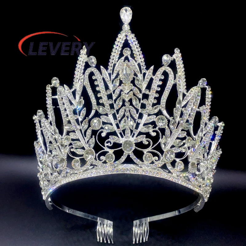 Levery Tiaras and Crowns for Women Wedding Tiara for Bride Rhinestone Queen Crown Crystal Costume Hair Accessories for Birthday
Levery Tiaras and Crowns for Women Wedding Tiara for Bride Rhinestone Queen Crown Crystal Costume Hair Accessories for Birthday