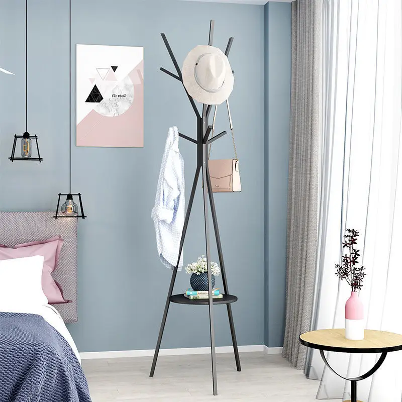 Floor Standing Coat Rack for Bedroom Modern Minimalist Iron Metal Clothing Stand with Branch Design for Home Use
Floor Standing Coat Rack for Bedroom Modern Minimalist Iron Metal Clothing Stand with Branch Design for Home Use
