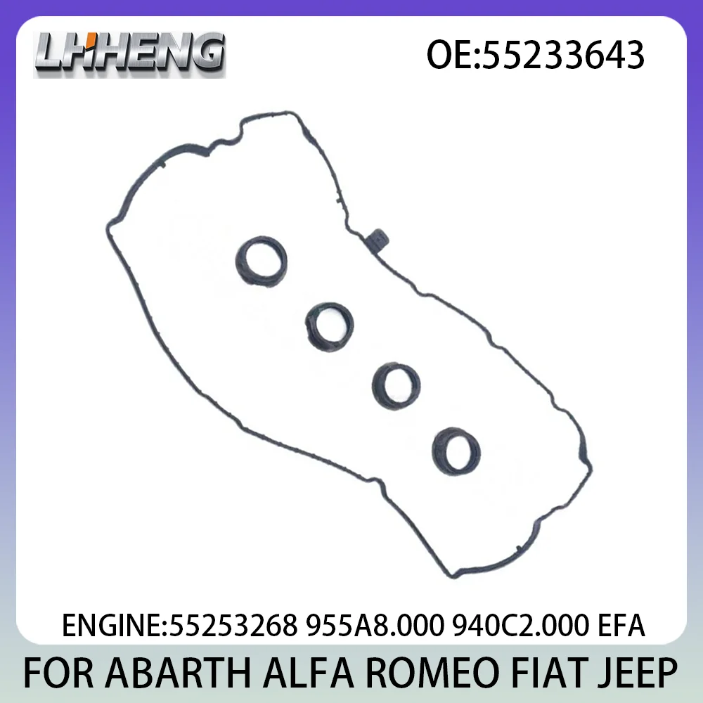 Valve cover gasket set For ABARTH ALFA ROMEO GIULIETTA FIAT 500 500L 500X JEEP COMPASS RENEGADE 1.4L 1.4 L T GAS 09-20 55233643
Valve cover gasket set For ABARTH ALFA ROMEO GIULIETTA FIAT 500 500L 500X JEEP COMPASS RENEGADE 1.4L 1.4 L T GAS 09-20 55233643