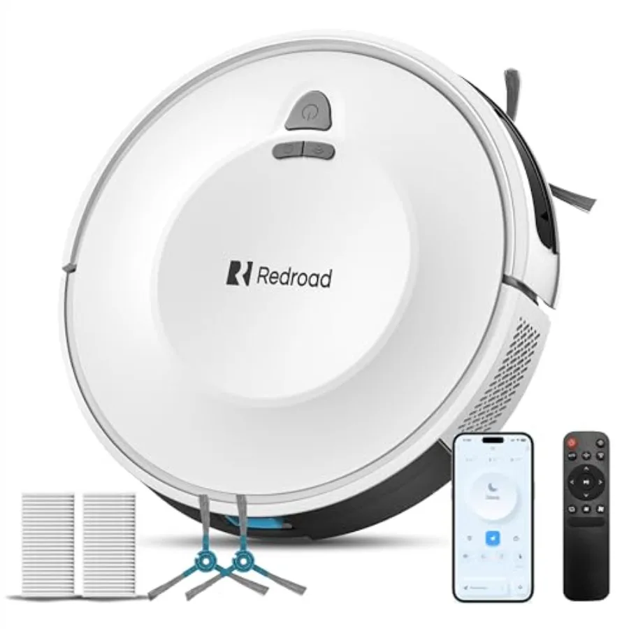 Robot Vacuums10KPa Robotic Vacuum Cleaner with Mapping Lidar NavigationandObstacle Avoidance 150mins Robot Vacuum with App/Alex
Robot Vacuums10KPa Robotic Vacuum Cleaner with Mapping Lidar NavigationandObstacle Avoidance 150mins Robot Vacuum with App/Alex