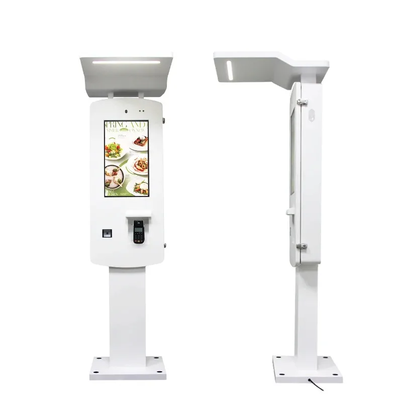 【Hot Sale】24inch Outdoor Touch Screen Terminal Self-service Kiosk For Restaurant Machine Cheap Mobile Outdoor Fast Food Printer
【Hot Sale】24inch Outdoor Touch Screen Terminal Self-service Kiosk For Restaurant Machine Cheap Mobile Outdoor Fast Food Printer