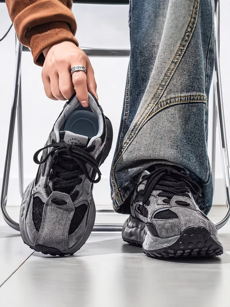 Agan Men's Running Shoes 2026 New Summer Casual Sports Thick Bottom Heightening Wear-resistant Dad Trendy Shoes Anti-slip Sho...
Agan Men's Running Shoes 2026 New Summer Casual Sports Thick Bottom Heightening Wear-resistant Dad Trendy Shoes Anti-slip Sho...