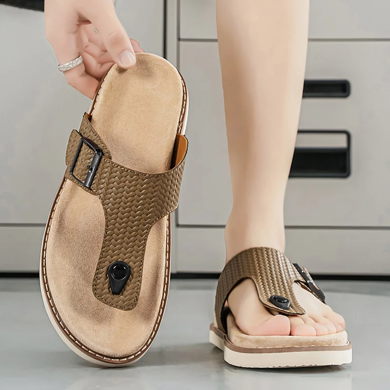 Men Daily Street Casual Slides Matte Textured Footbed Anti Slip Wear Resistant Breathable Home Beach Walking Slippers
Men Daily Street Casual Slides Matte Textured Footbed Anti Slip Wear Resistant Breathable Home Beach Walking Slippers
