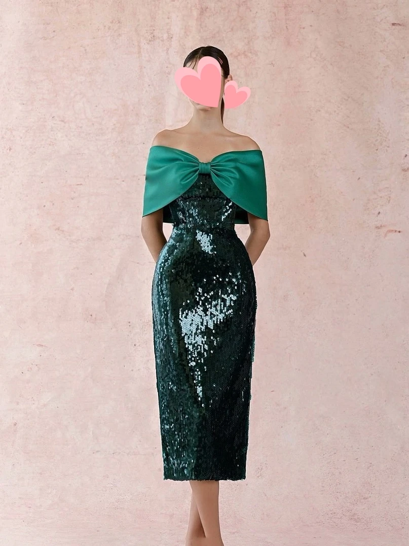 Oisslec Prom Dress Elegant Vintage Sweet Green Sequins Bow Boat Neck Customized Formal Occasion Prom Dress Evening Party Gowns
Oisslec Prom Dress Elegant Vintage Sweet Green Sequins Bow Boat Neck Customized Formal Occasion Prom Dress Evening Party Gowns