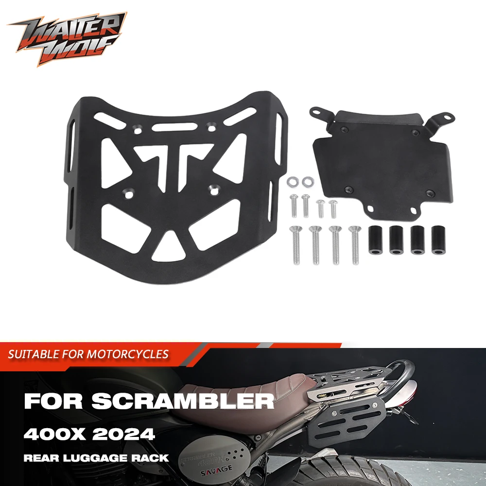 For Scrambler 400X 2024 Rear Luggage Rack Motorcycle Tail Box Holder Support Scrambler400x Storage Bag Top Case Holder Racks
For Scrambler 400X 2024 Rear Luggage Rack Motorcycle Tail Box Holder Support Scrambler400x Storage Bag Top Case Holder Racks