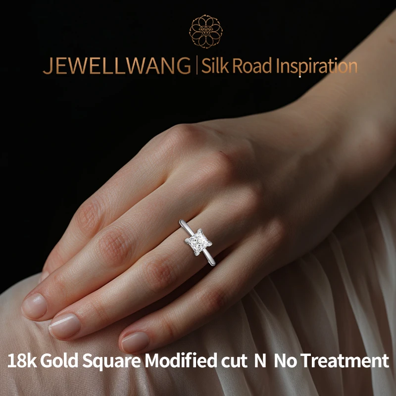 JEWELLWANG свадебное кольцо с бриллиантом, белое золото 18 карат, сверкающее обручальное кольцо принцессы с четырьмя зубцами для женщин, подарок
JEWELLWANG свадебное кольцо с бриллиантом, белое золото 18 карат, сверкающее обручальное кольцо принцессы с четырьмя зубцами для женщин, подарок