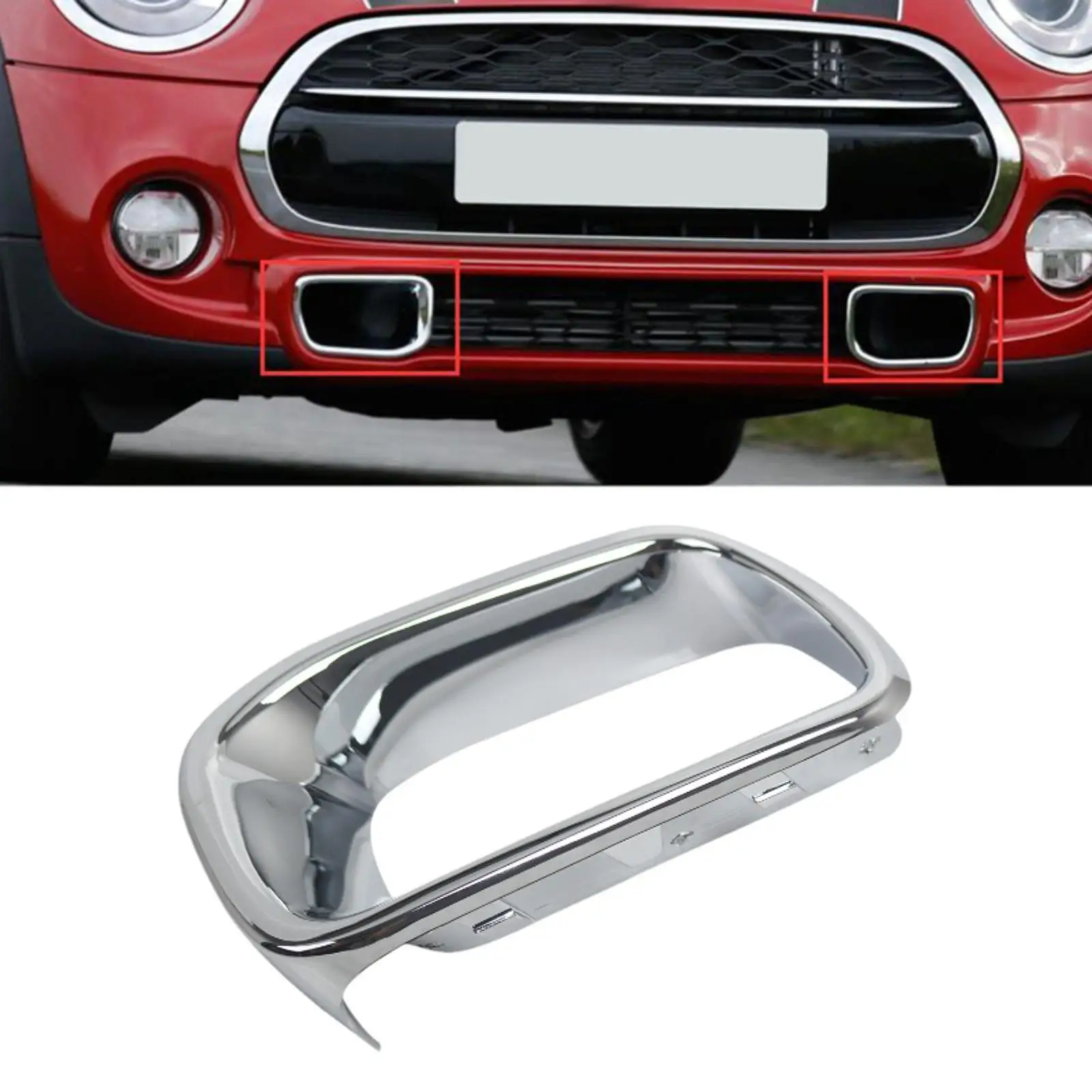 Front Bumper Cover Air Duct Frame 51117337811 Professional Sturdy High Performance Easy to Install for BMW Mini F55 F56 F57
Front Bumper Cover Air Duct Frame 51117337811 Professional Sturdy High Performance Easy to Install for BMW Mini F55 F56 F57