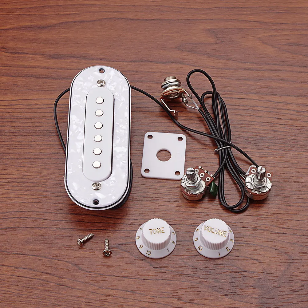 1Set Electric Guitar Pickup Piezo High Quality Instrument Transducer for Guitar Violin Sound Amplification White
1Set Electric Guitar Pickup Piezo High Quality Instrument Transducer for Guitar Violin Sound Amplification White