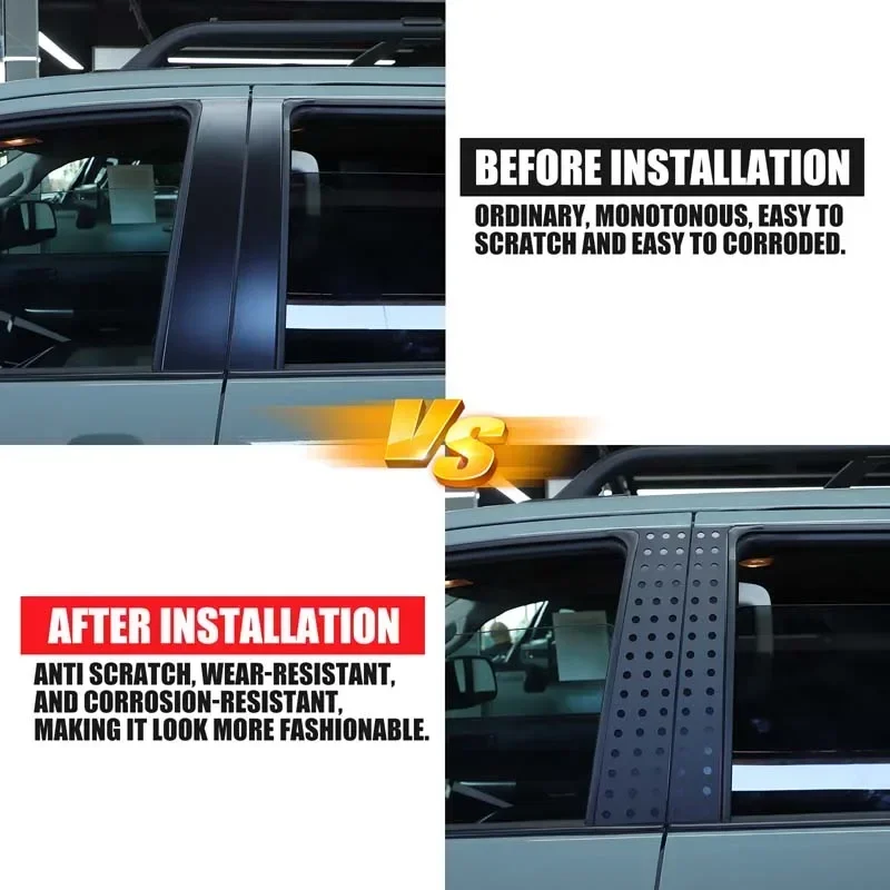 For Toyota Tundra/Sequoia 2007-2021 Aluminum Alloy Car Center Pillar Trim Decorative Sticker Exterior Modification Accessories
For Toyota Tundra/Sequoia 2007-2021 Aluminum Alloy Car Center Pillar Trim Decorative Sticker Exterior Modification Accessories