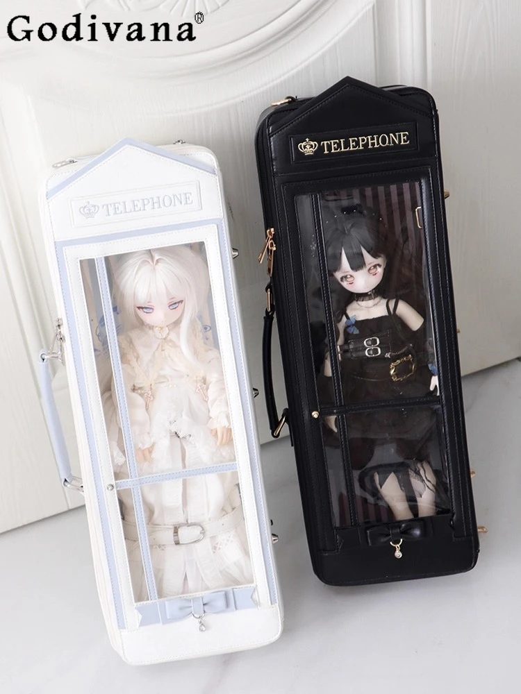 2025 New Y2k 4 Points Bjd Baby Doll Bag Students Sweet Cool Doll Collection Bag Portable Crossbody Shoulder Bjd Shoulder Bags
2025 New Y2k 4 Points Bjd Baby Doll Bag Students Sweet Cool Doll Collection Bag Portable Crossbody Shoulder Bjd Shoulder Bags