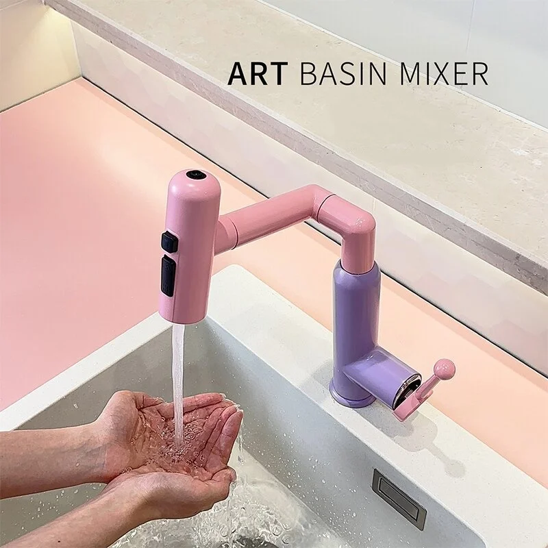 Colorful Basin Faucets Bathroom Sink Mixer Hot Cold Single Handle Multi function Lavatory Crane Water Taps Black/Chrome Sink Tap
Colorful Basin Faucets Bathroom Sink Mixer Hot Cold Single Handle Multi function Lavatory Crane Water Taps Black/Chrome Sink Tap