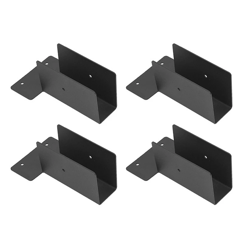 Outdoor Pergola Rafter Bracket Joist Hanger Deck Railing Bracket Connector For 2X4 Or 2X6 (Black) 4 Pack
Outdoor Pergola Rafter Bracket Joist Hanger Deck Railing Bracket Connector For 2X4 Or 2X6 (Black) 4 Pack