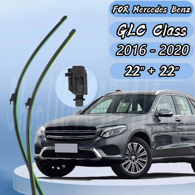 For Mercedes Benz GLC Class X253 C253 2016 - 2020 Wiper Blades Windscreen Wipers Car Accessories 200 250 300 220d 250d 43 63 AMG
For Mercedes Benz GLC Class X253 C253 2016 - 2020 Wiper Blades Windscreen Wipers Car Accessories 200 250 300 220d 250d 43 63 AMG