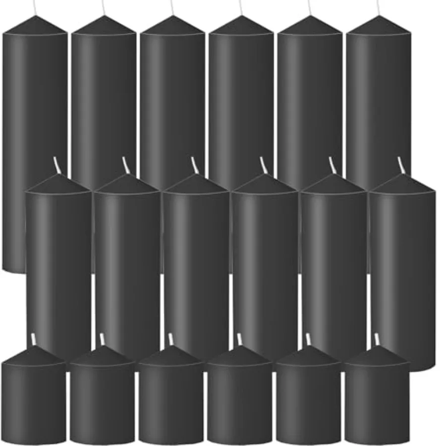 Pcs Pillar Candles Bulk Set Hurricane Candles 3 Different Lengths 6 Each Dripless Unscented Smokeless Gives You a Better Atmosp
Pcs Pillar Candles Bulk Set Hurricane Candles 3 Different Lengths 6 Each Dripless Unscented Smokeless Gives You a Better Atmosp