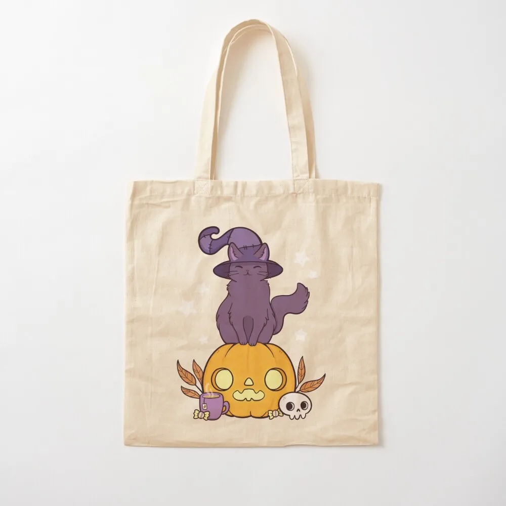 Pumpkin Cat // Black Nikury Tote Bag shopping bag logo Big bag women Canvas Tote
Pumpkin Cat // Black Nikury Tote Bag shopping bag logo Big bag women Canvas Tote