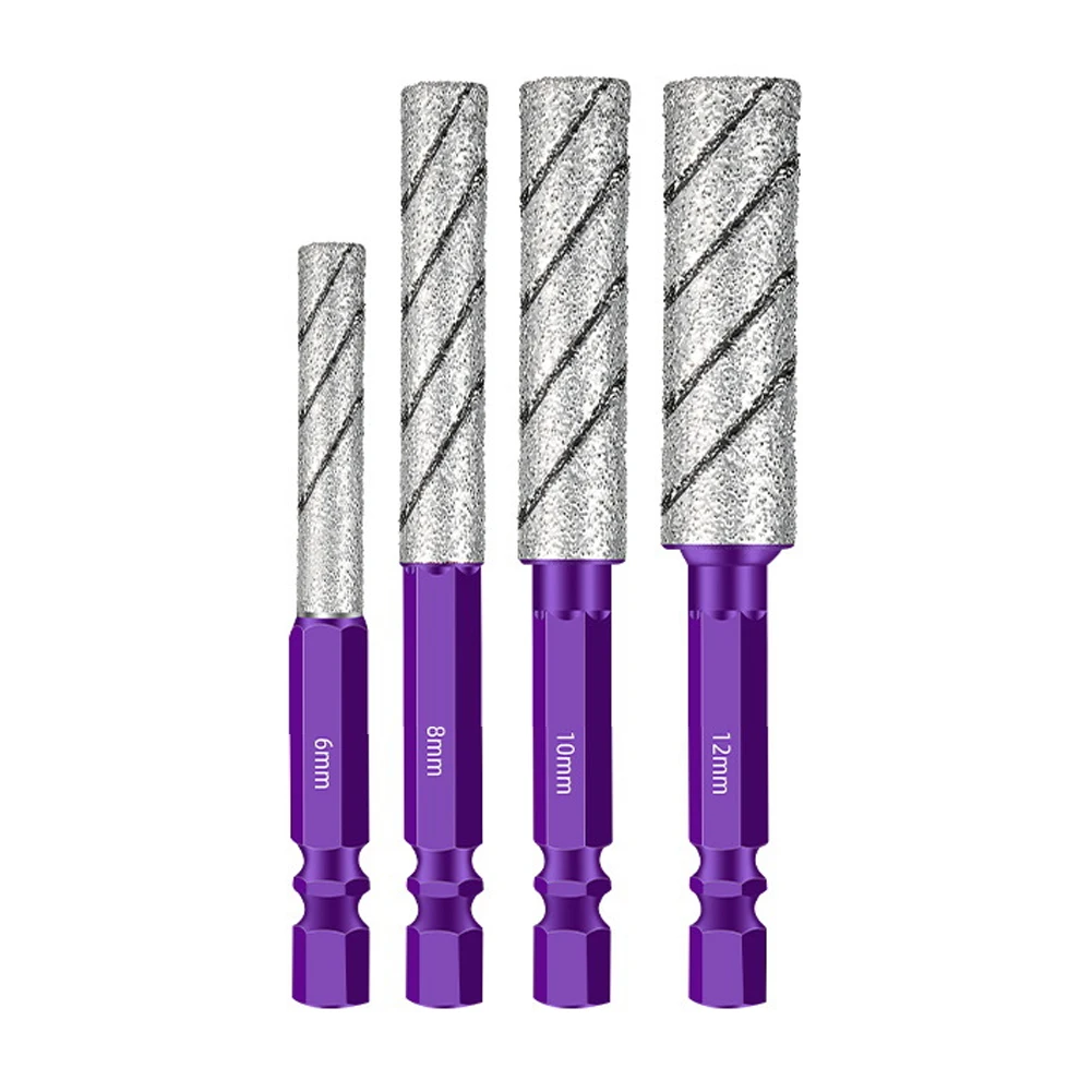 2-in-1 Diamond Drill Bit Set For Tile Glass Granite With Vacuum Brazed Technology And Hex Shank In 5 Sizes
2-in-1 Diamond Drill Bit Set For Tile Glass Granite With Vacuum Brazed Technology And Hex Shank In 5 Sizes