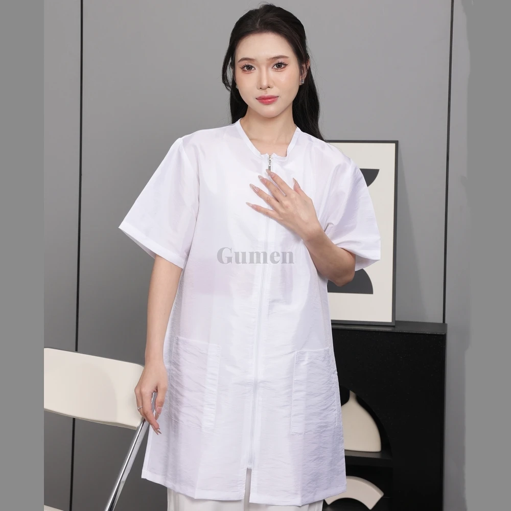 2025 Pet Grooming Work Clothes M/L/XL Long/Short Sleeves Waterproof Breathable Anti-static Smock For Cat Dog No Stick Hair Apron
2025 Pet Grooming Work Clothes M/L/XL Long/Short Sleeves Waterproof Breathable Anti-static Smock For Cat Dog No Stick Hair Apron