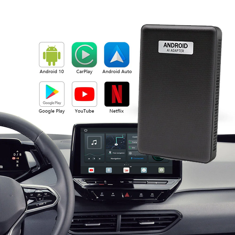 Upgraded versionS31 Android 10.0 Carplay Box in the Car Box Android Car Portable Carplay Wireless Adapter Wireless Carplay
Upgraded versionS31 Android 10.0 Carplay Box in the Car Box Android Car Portable Carplay Wireless Adapter Wireless Carplay