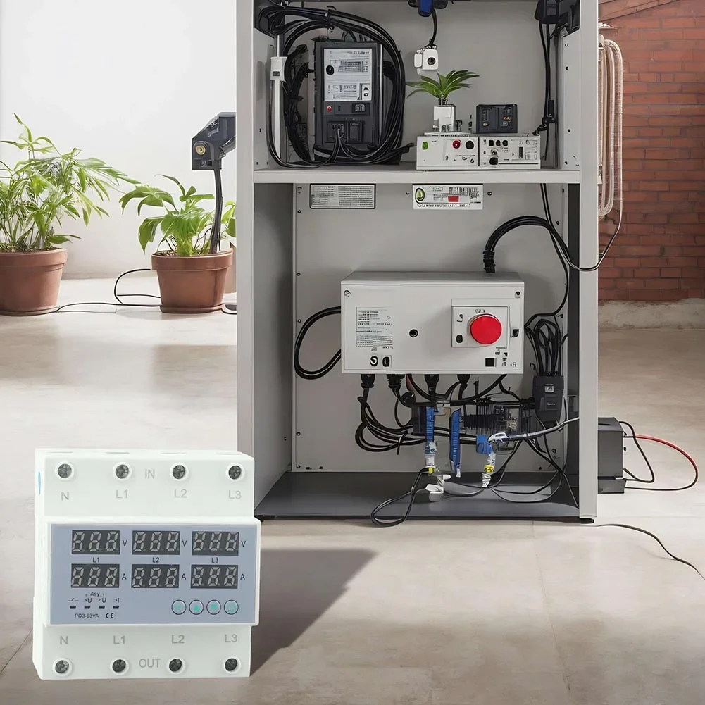 Digital Three Phase Over Under Voltage and Overcurrent Protection Relay with Adjustable Settings for Power Systems
Digital Three Phase Over Under Voltage and Overcurrent Protection Relay with Adjustable Settings for Power Systems