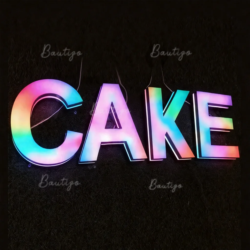 RGB LED Colorful Letter Signs 3D Luminous Creative Acrylic Lights Shop Sign Making Outdoor Waterproof Signs Advertising Words
RGB LED Colorful Letter Signs 3D Luminous Creative Acrylic Lights Shop Sign Making Outdoor Waterproof Signs Advertising Words