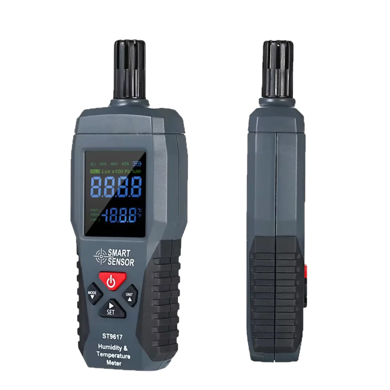 ST9617 Digital Display Household Indoor Industrial Thermometer Air High Precision Thermohygrometer
ST9617 Digital Display Household Indoor Industrial Thermometer Air High Precision Thermohygrometer