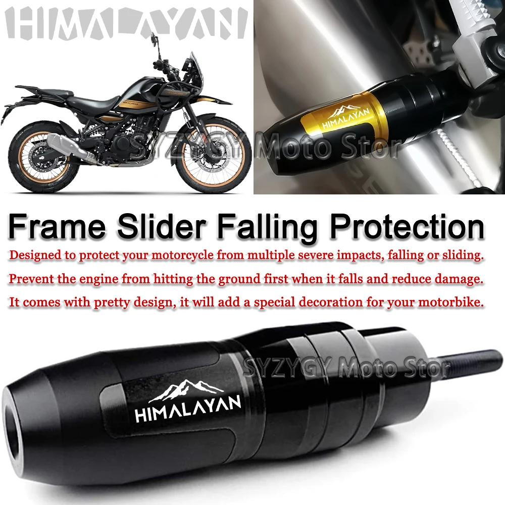 For Himalayan 450 411 Motorcycle CNC Accessoires Falling protection Exhaust Slider Crash
For Himalayan 450 411 Motorcycle CNC Accessoires Falling protection Exhaust Slider Crash
