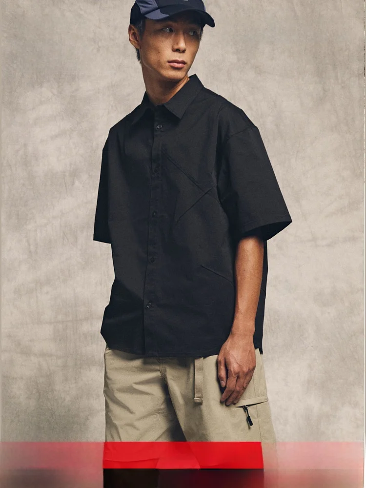 H&M Men's Casual Fashionable Loose Fit Shirt Summer 2025 Short Sleeve Cotton Blend Elastic Fiber Home Party Daily Commute
H&M Men's Casual Fashionable Loose Fit Shirt Summer 2025 Short Sleeve Cotton Blend Elastic Fiber Home Party Daily Commute