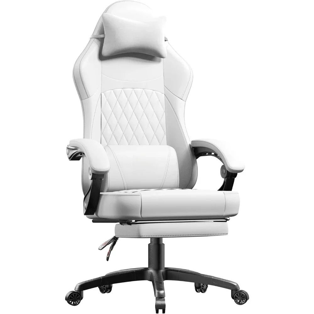 Gaming Chair with Pocket Spring Cushion, Ergonomic Computer Chairs with Massage Lumbar, Gamings Chairs 300LBS, Gaming Chair
Gaming Chair with Pocket Spring Cushion, Ergonomic Computer Chairs with Massage Lumbar, Gamings Chairs 300LBS, Gaming Chair