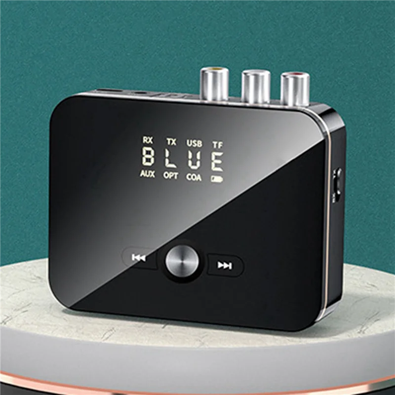 A68Z 2X M8 Bluetooth 5.0 RCA Audio Receiver Transmitter APTXLL 3.5Mm AUX Music Wireless Adapter With Mic NFC For Car Speakers
A68Z 2X M8 Bluetooth 5.0 RCA Audio Receiver Transmitter APTXLL 3.5Mm AUX Music Wireless Adapter With Mic NFC For Car Speakers