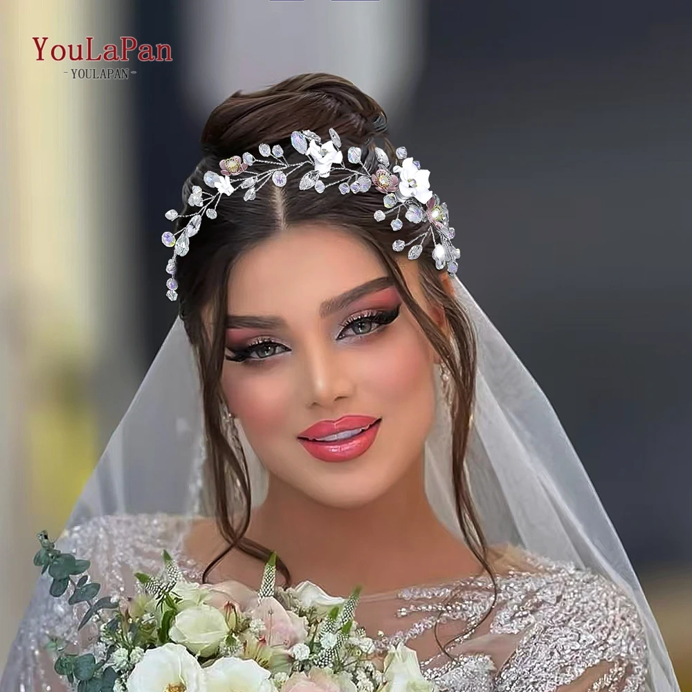 YouLaPan Bridal Wedding Flower Headband Rhinestone Headwear Elegant Women Headpiece Banquet Party Crystal Hair Accessories HP862
YouLaPan Bridal Wedding Flower Headband Rhinestone Headwear Elegant Women Headpiece Banquet Party Crystal Hair Accessories HP862