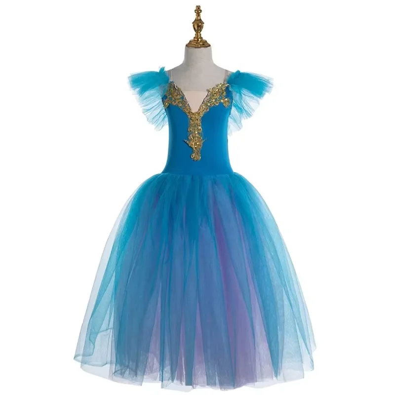 Blue Professional Ballet Skirts Pink For Adult Women's Costumes Long TUTU Skirts Swan Dance Clothing
Blue Professional Ballet Skirts Pink For Adult Women's Costumes Long TUTU Skirts Swan Dance Clothing
