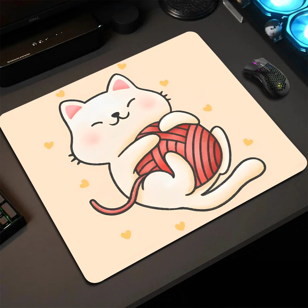 Cartoon Cute Cat Mousepad Small LockEdge Mouse Pad For Gamers Computer Desk Pad Anti-slip Rubber
Cartoon Cute Cat Mousepad Small LockEdge Mouse Pad For Gamers Computer Desk Pad Anti-slip Rubber